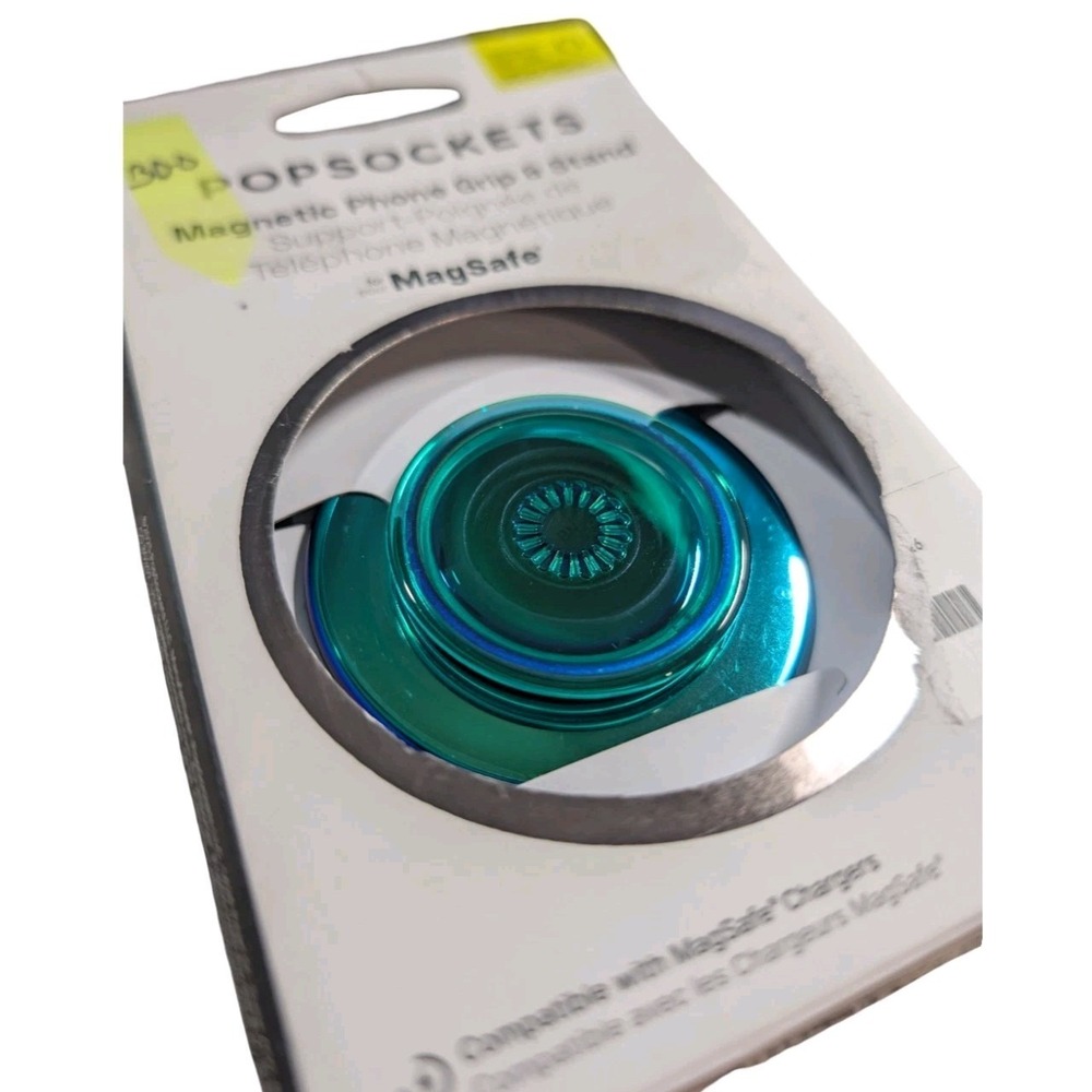 40-O PopSockets PopGrip Magnetic Phone Grip & Stand MagSafe - Nightshade Green